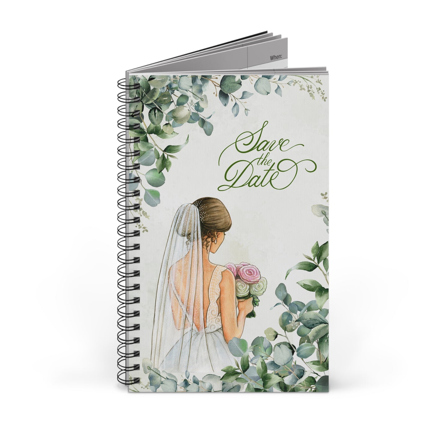 Svatební zápisník „Wedding Day“ | Elegantní deník pro vzpomínky a plánování
