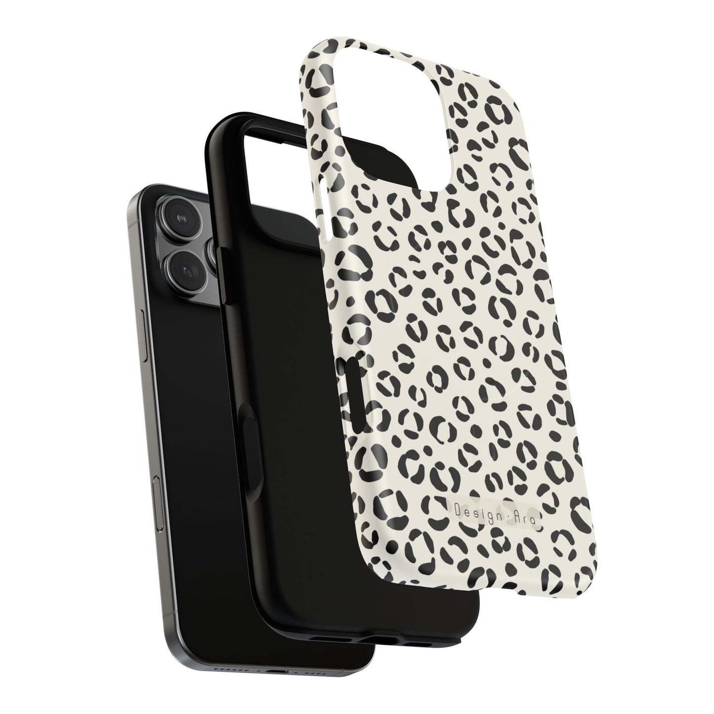 Magnetický MagSafe kryt na mobil s leopardím vzorem | Stylová ochrana, trendy zvířecí design