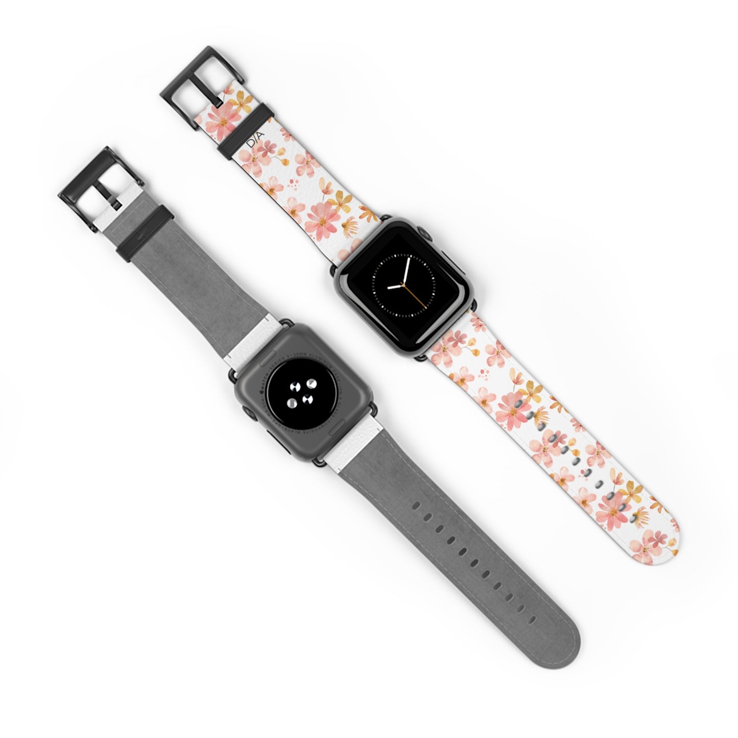 Květinový řemínek na Apple Watch – Stylový motiv kvetoucích květů