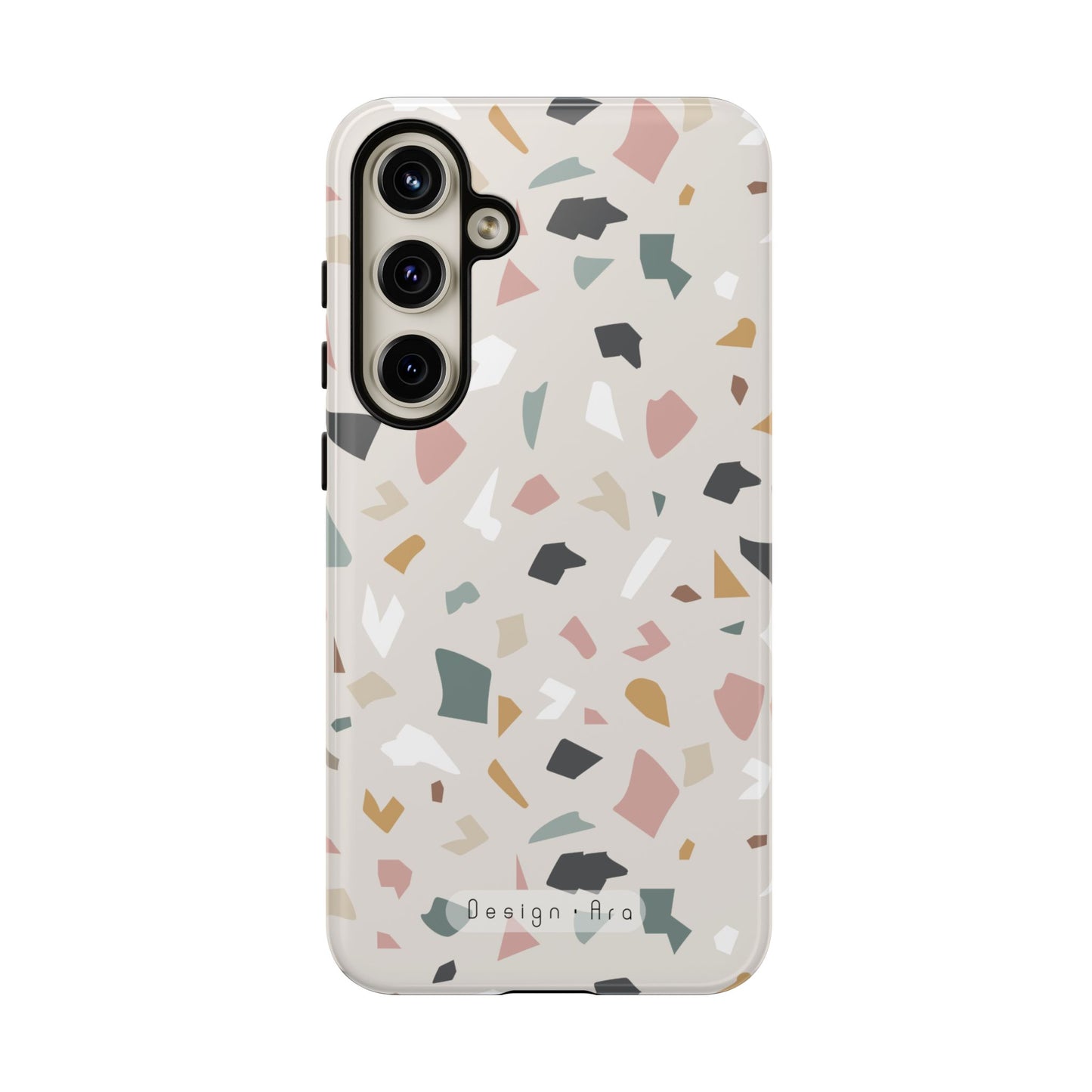 Stylové a trvanlivé pouzdro na telefon s moderním abstraktním designem
