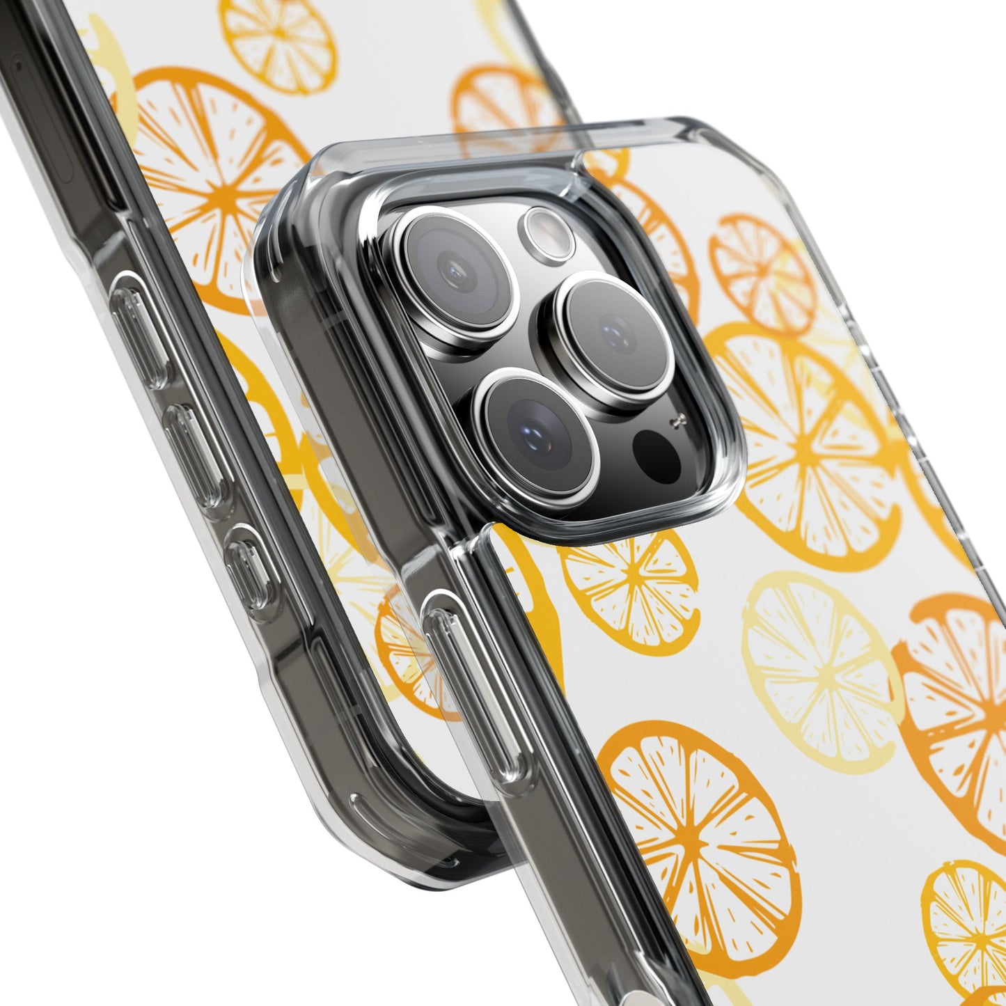 MagSafe kryt s citronovým plátkem – odolná ochrana a citrusový styl