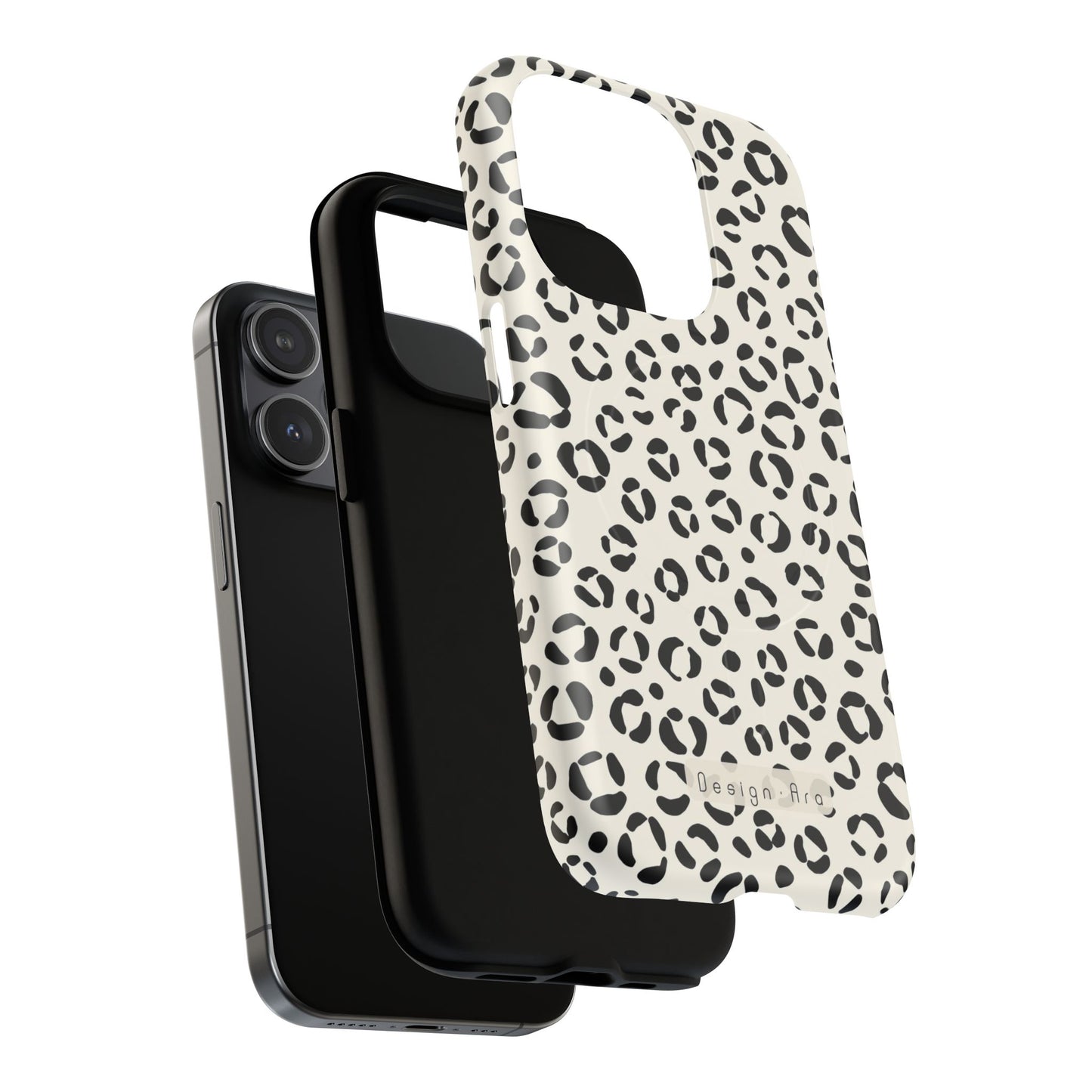 Magnetický MagSafe kryt na mobil s leopardím vzorem | Stylová ochrana, trendy zvířecí design
