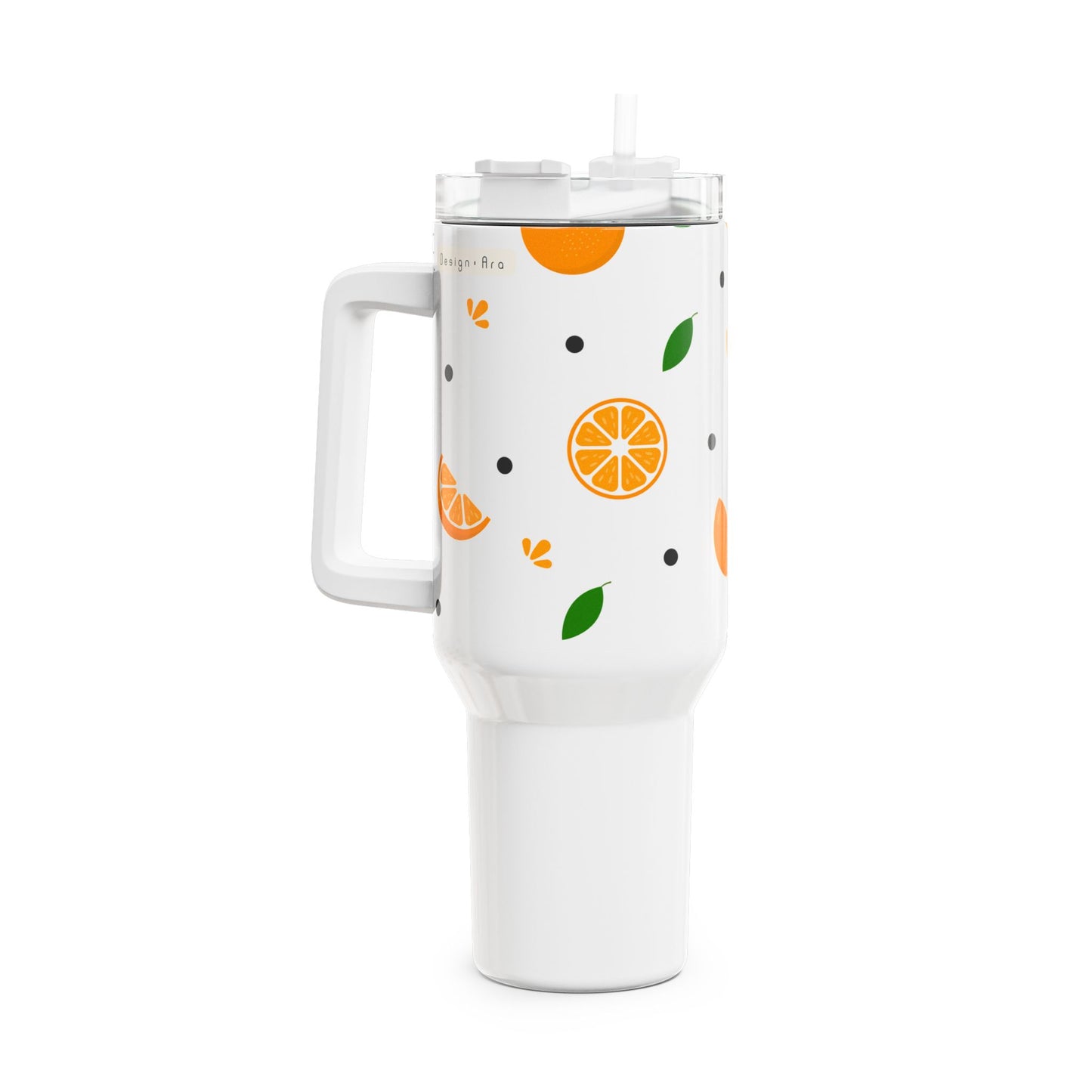 Citrusový Splash tumbler – 1,2l termo nádoba pro letní osvěžení