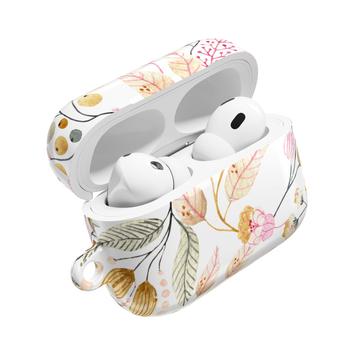 Květinový kryt na AirPods – stylová ochrana pro milovníky hudby