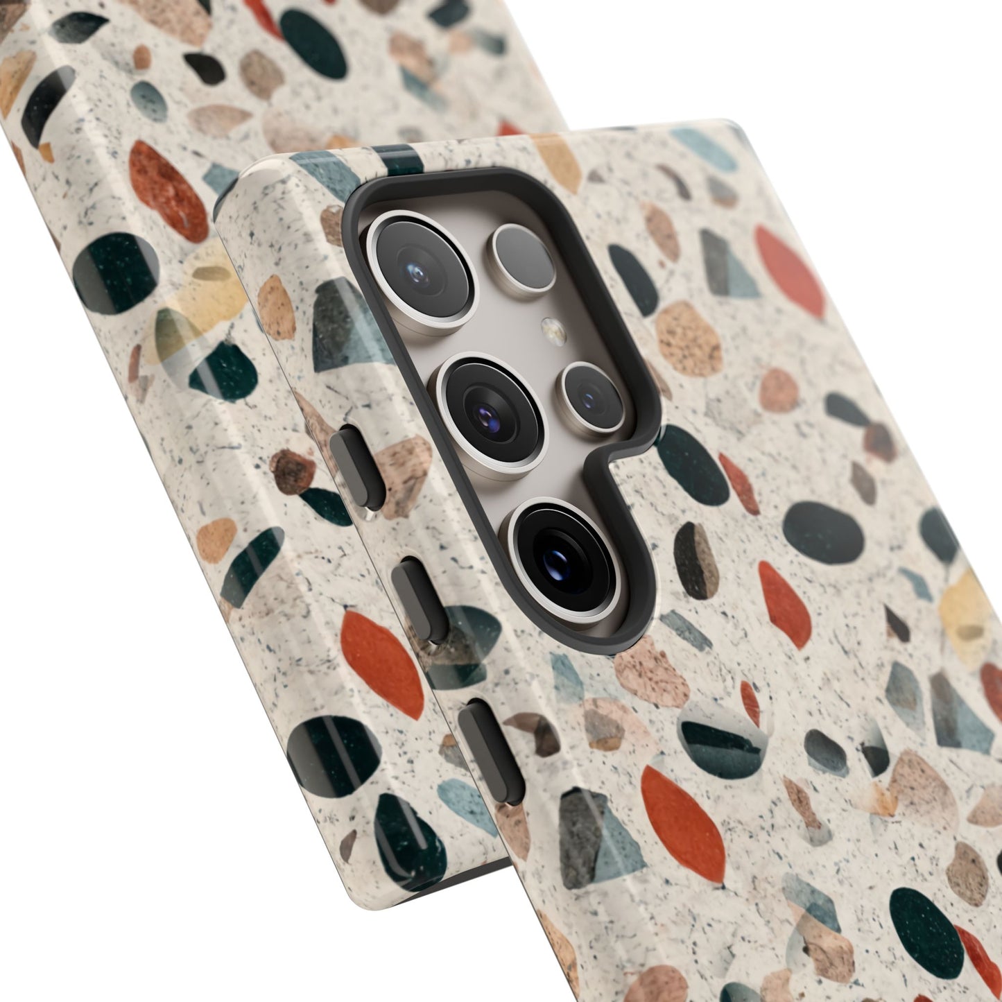 Terrazzo obal na telefon – stylová a odolná ochrana pro každodenní použití