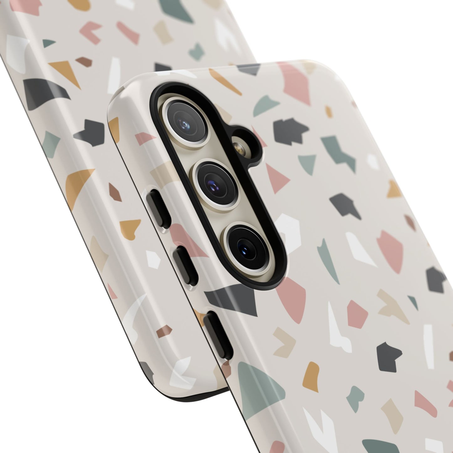 Stylové a trvanlivé pouzdro na telefon s moderním abstraktním designem
