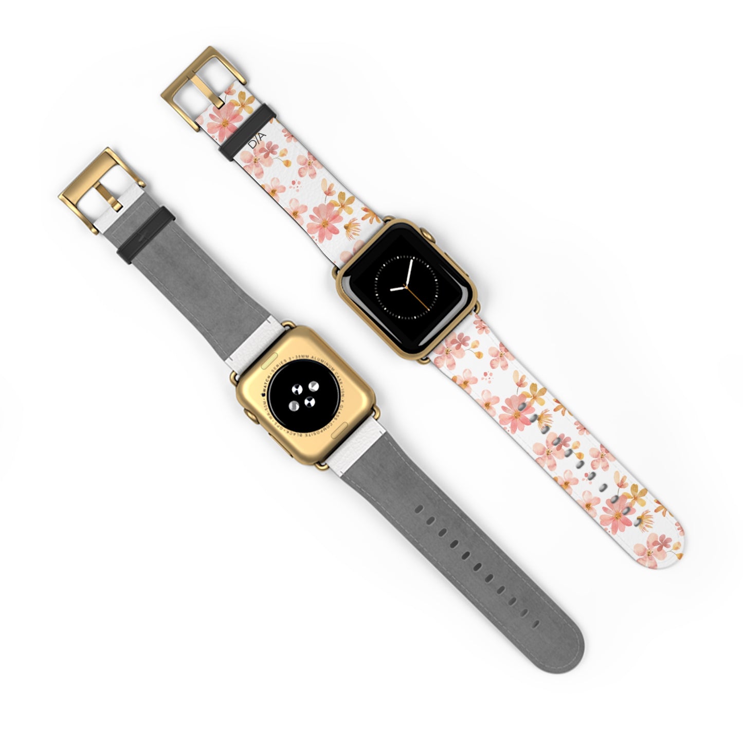 Květinový řemínek na Apple Watch – Stylový motiv kvetoucích květů