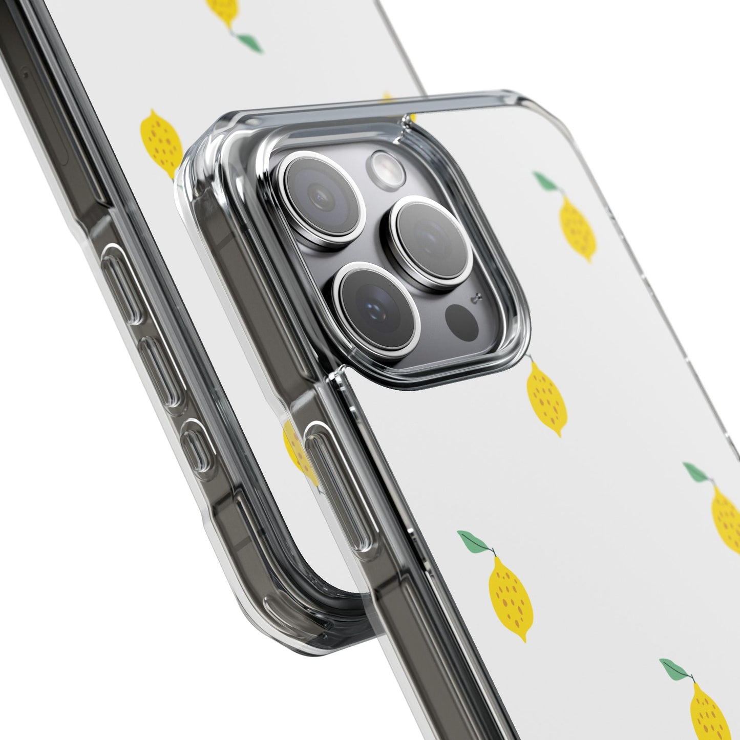 MagSafe Citrónový vzorovaný kryt na telefon – odolná a stylová ochrana