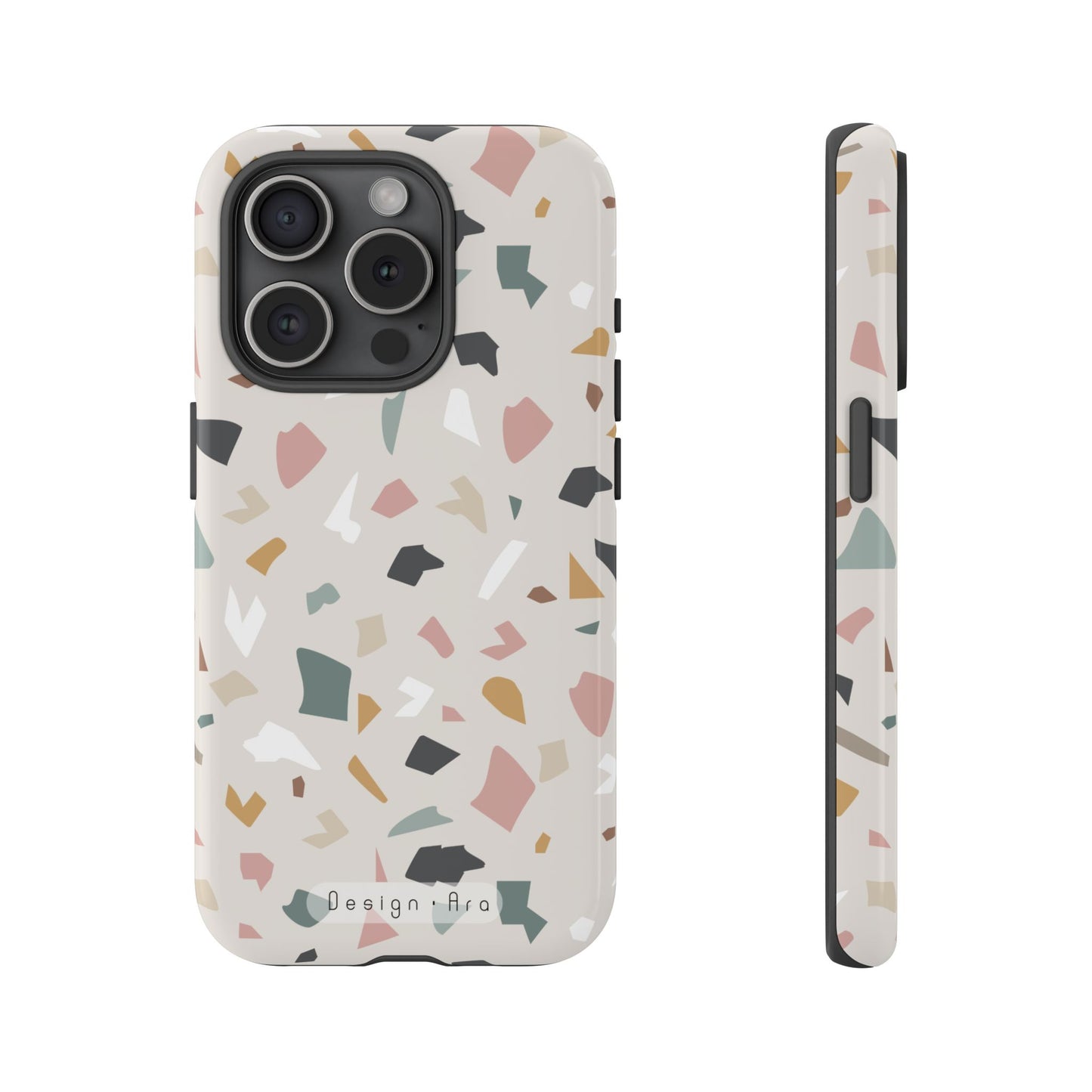 Stylové a trvanlivé pouzdro na telefon s moderním abstraktním designem