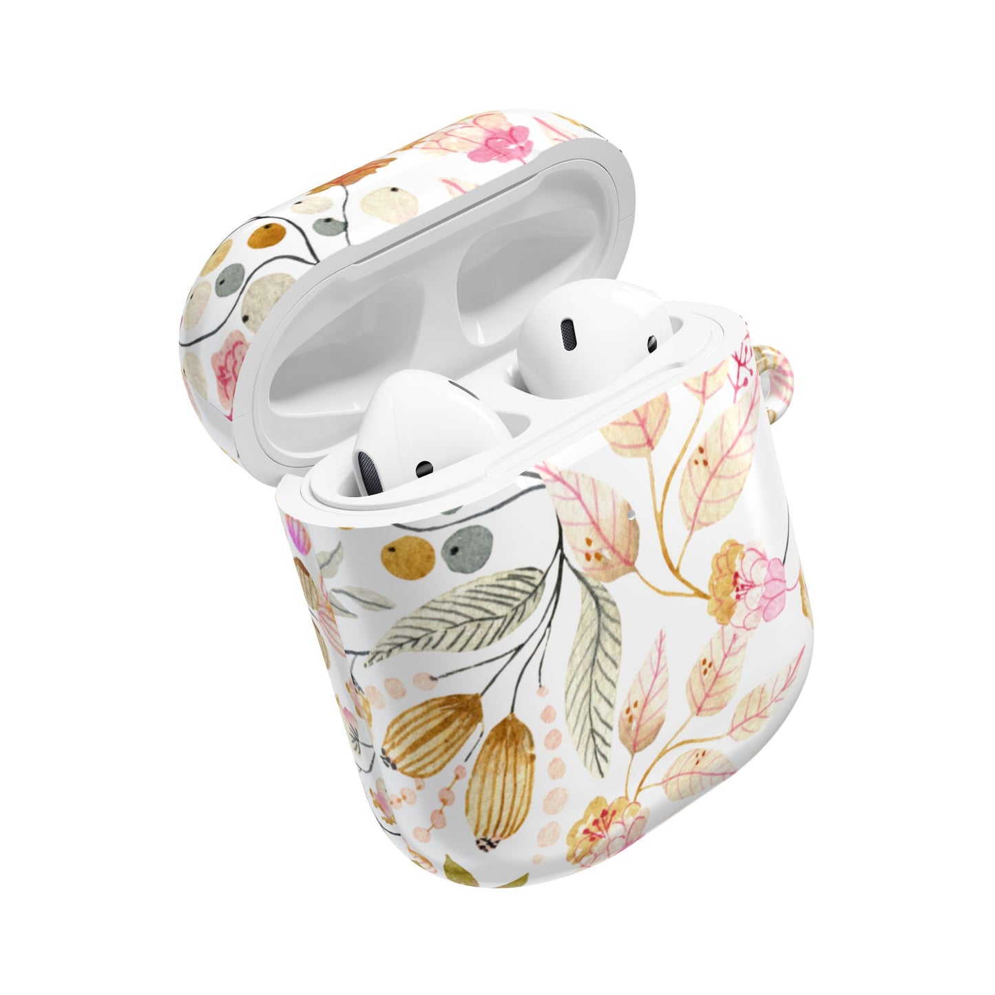 Květinový kryt na AirPods – stylová ochrana pro milovníky hudby