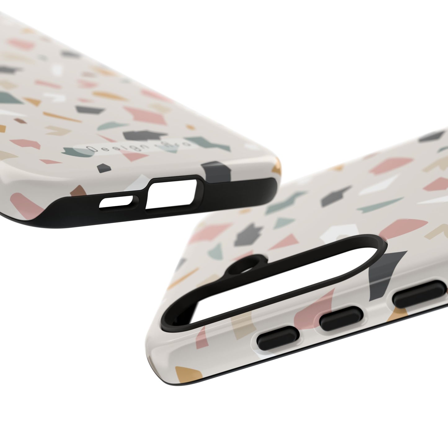 Stylové a trvanlivé pouzdro na telefon s moderním abstraktním designem