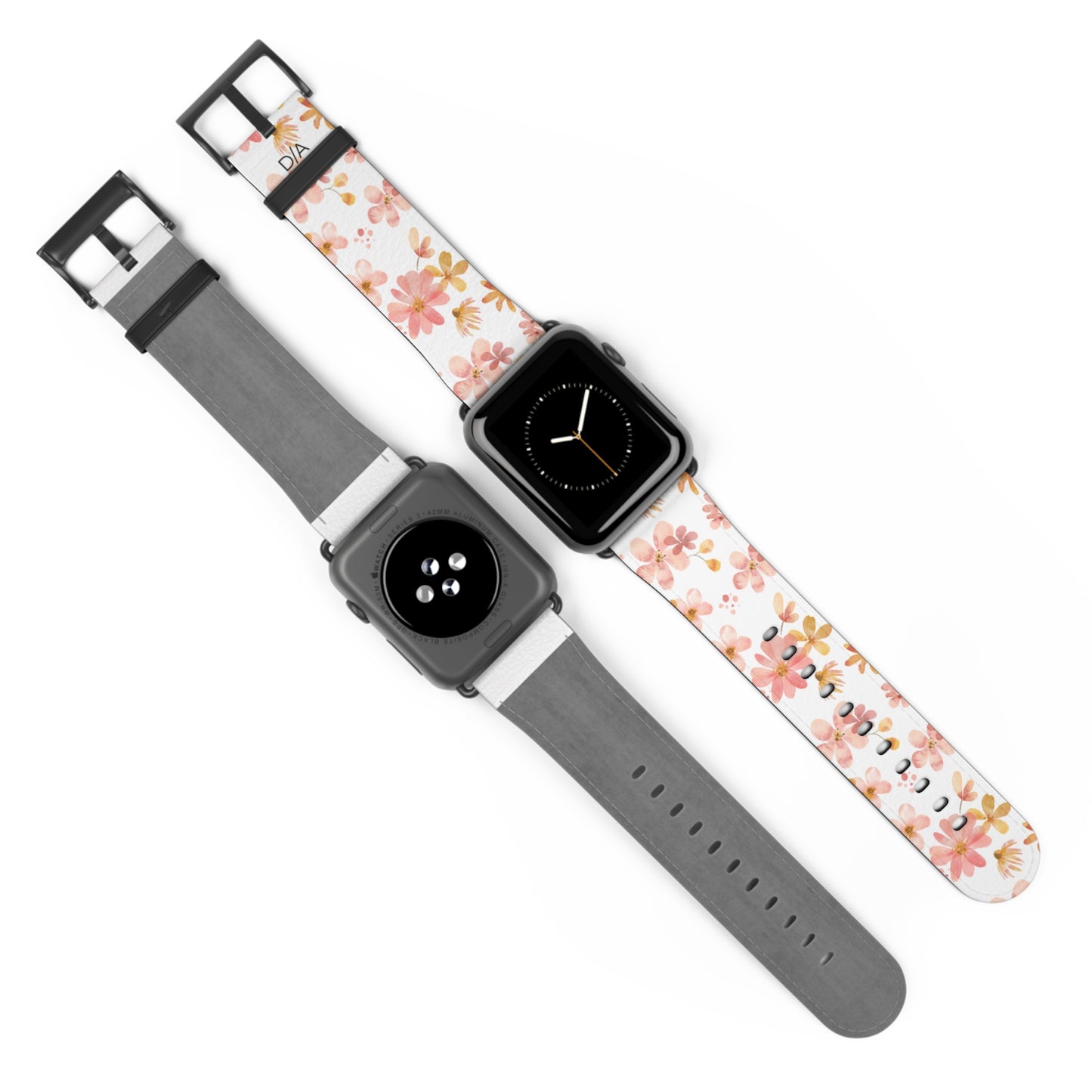 Květinový řemínek na Apple Watch – Stylový motiv kvetoucích květů