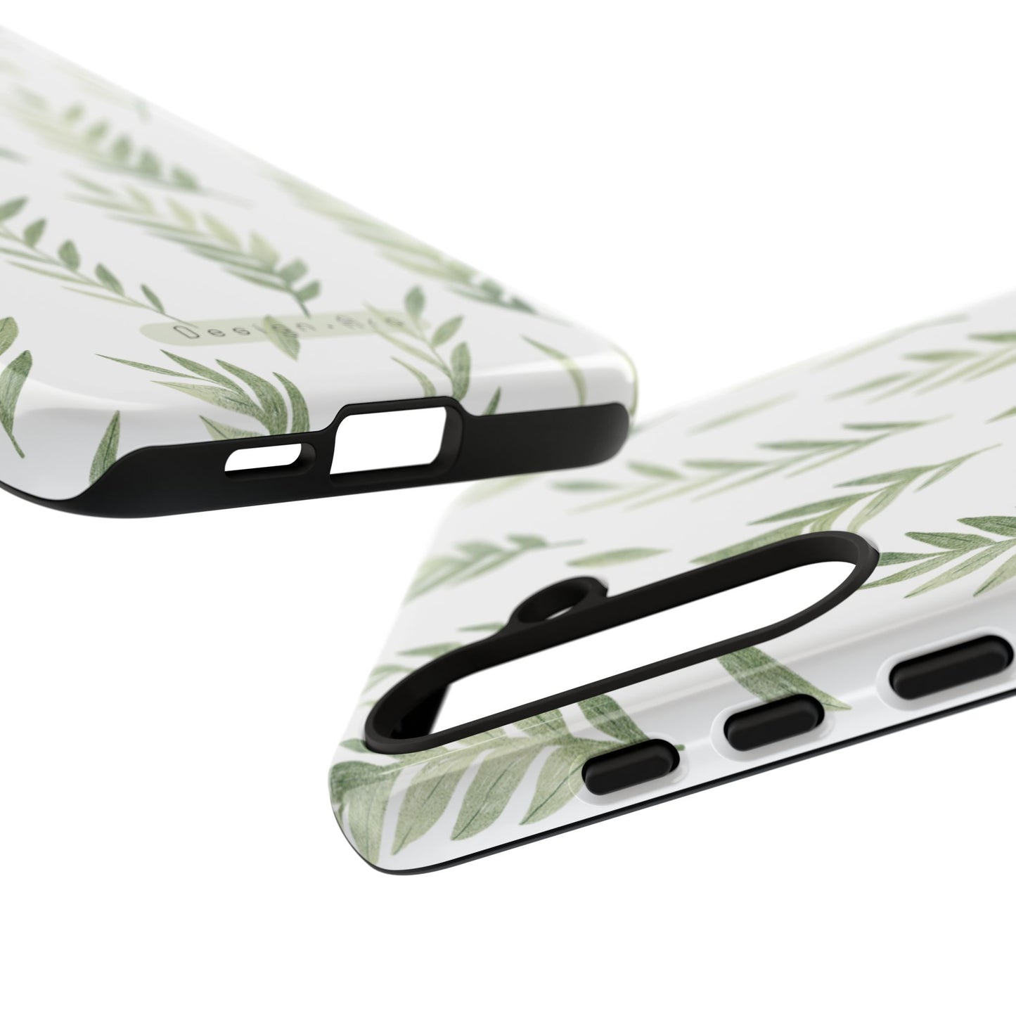 Přírodní kryt na telefon – odolné pouzdro s listovým designem