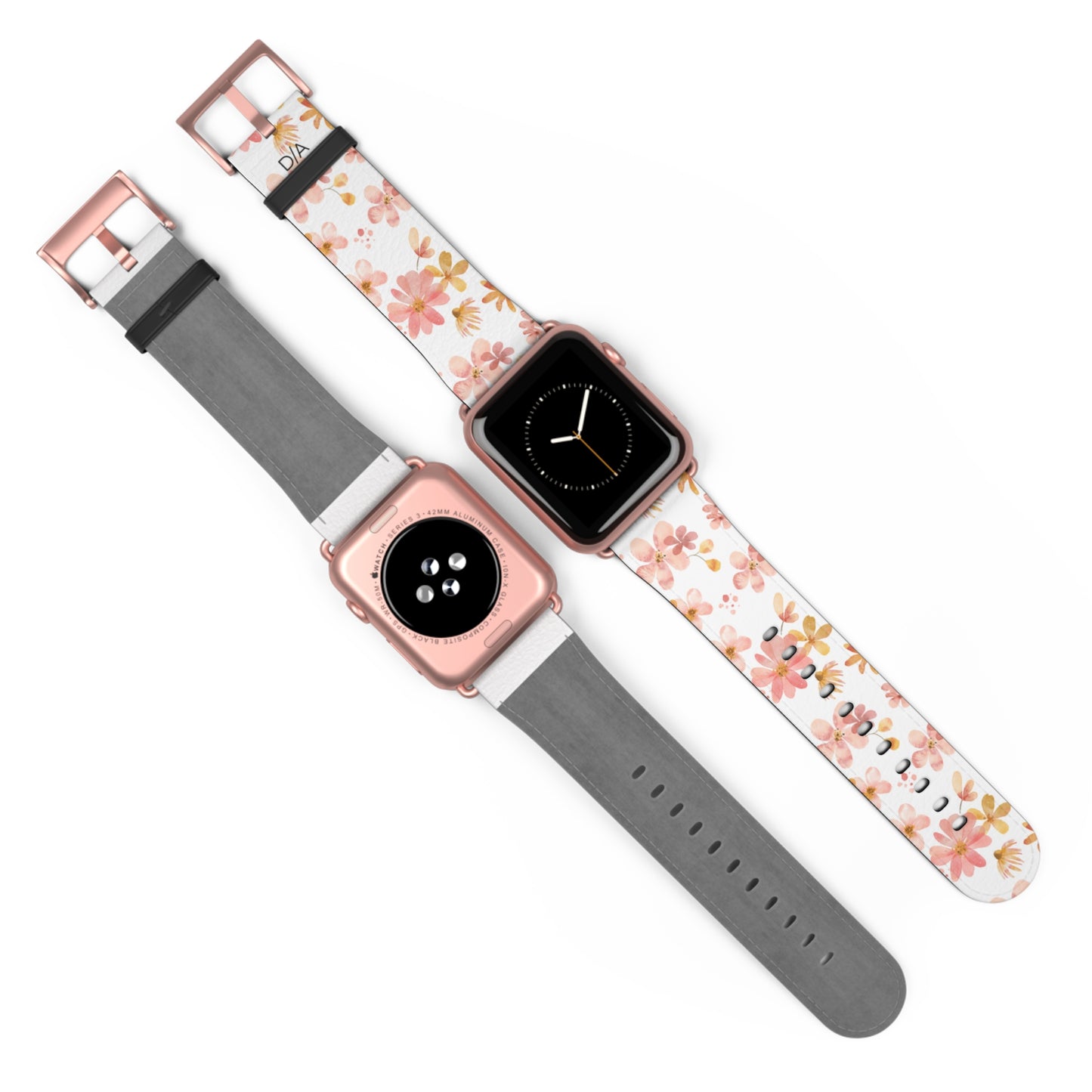 Květinový řemínek na Apple Watch – Stylový motiv kvetoucích květů