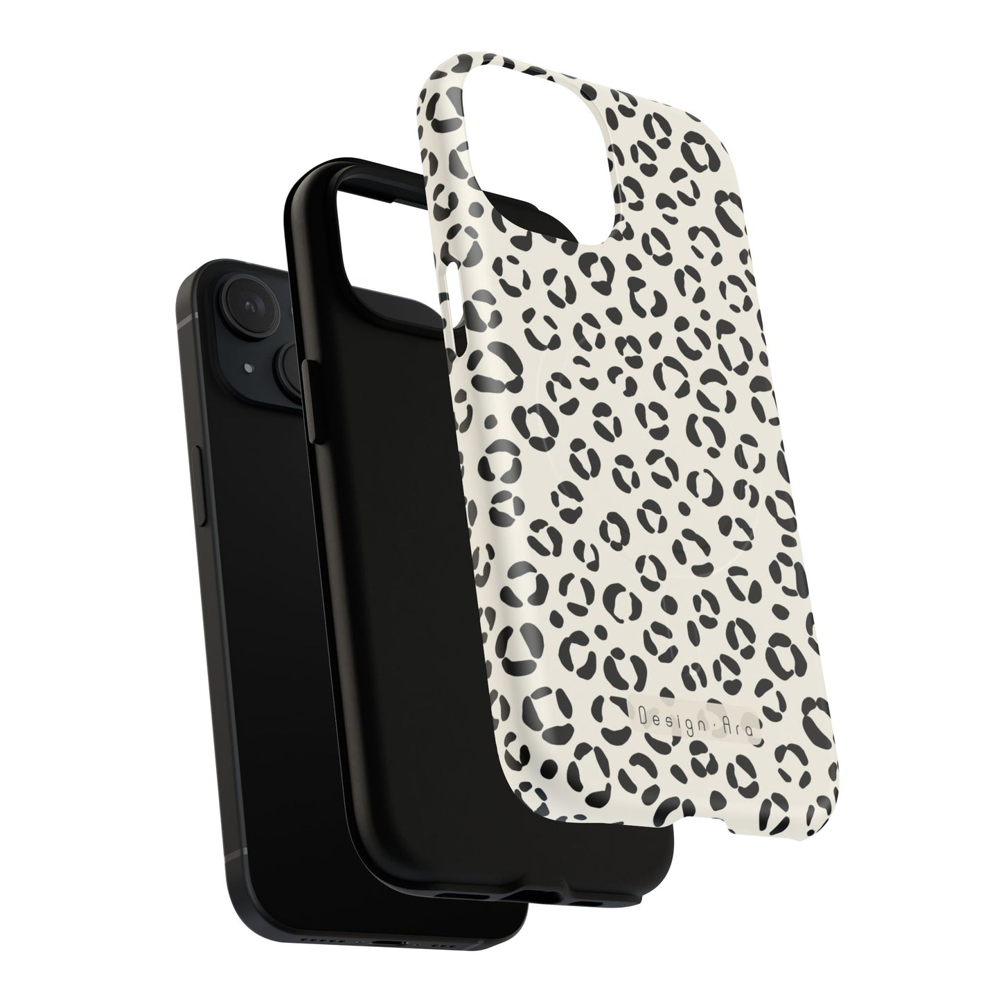 Magnetický MagSafe kryt na mobil s leopardím vzorem | Stylová ochrana, trendy zvířecí design