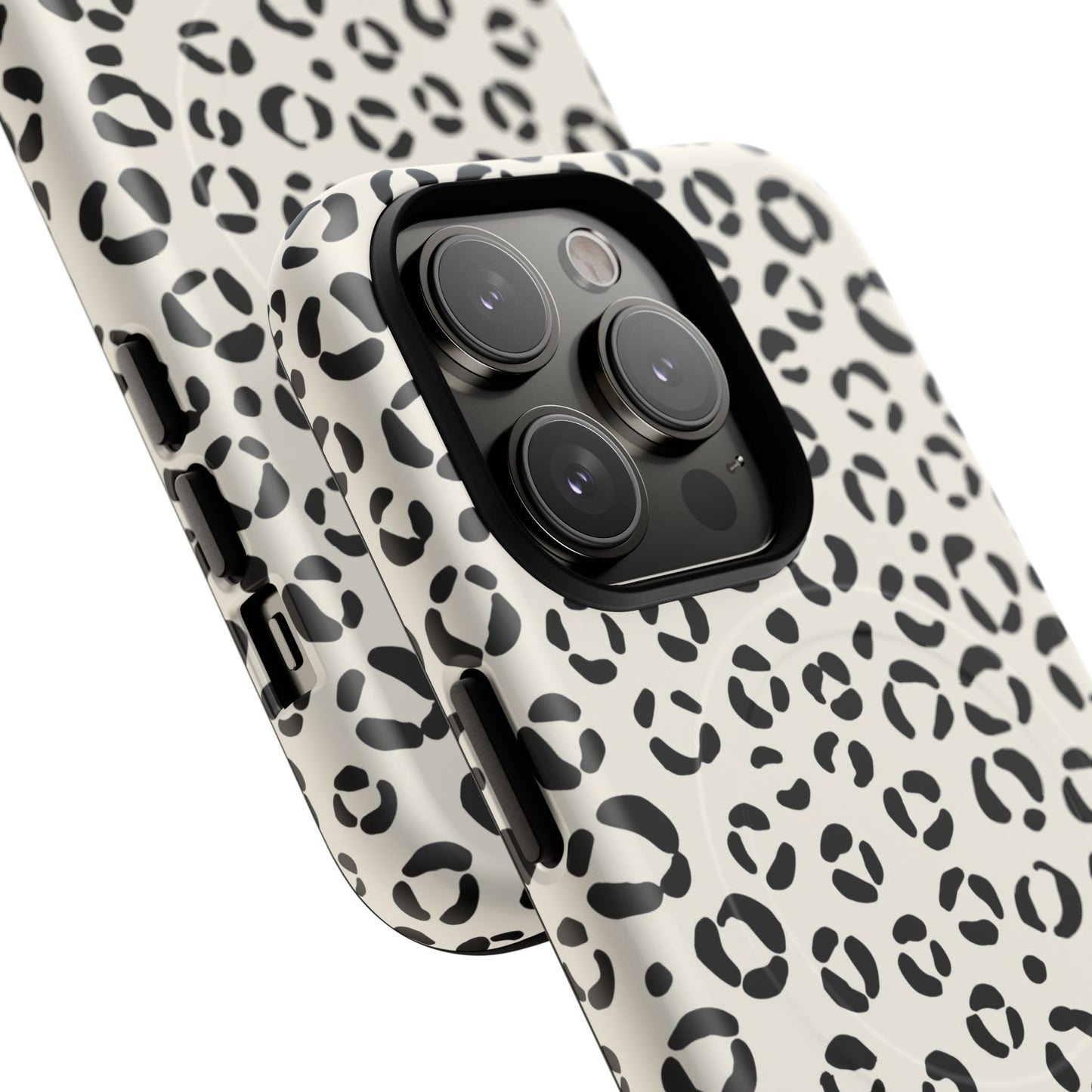 Magnetický MagSafe kryt na mobil s leopardím vzorem | Stylová ochrana, trendy zvířecí design