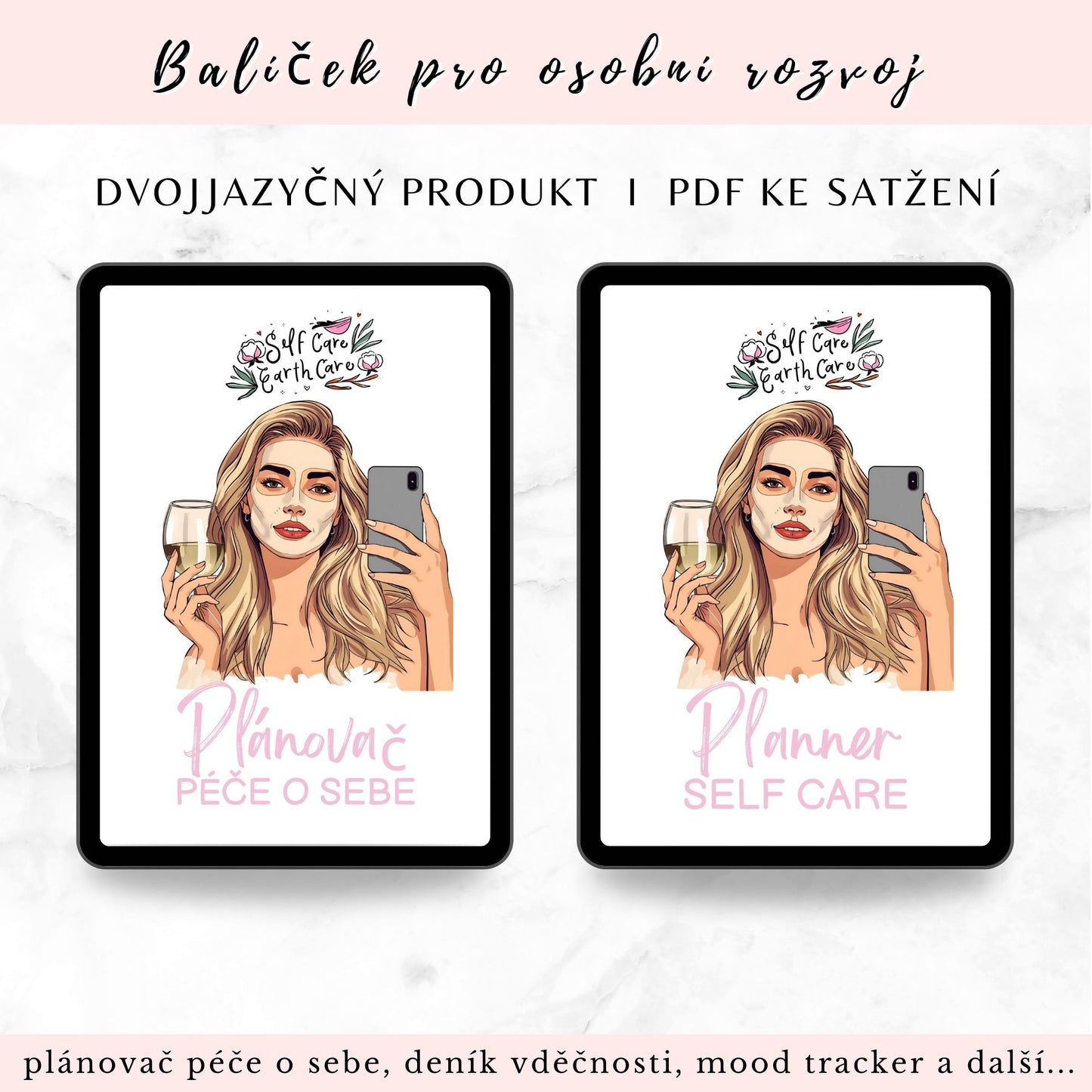 Kompletní balíček osobního rozvoje CZ+EN (Dvojjazyčný produkt)🌟