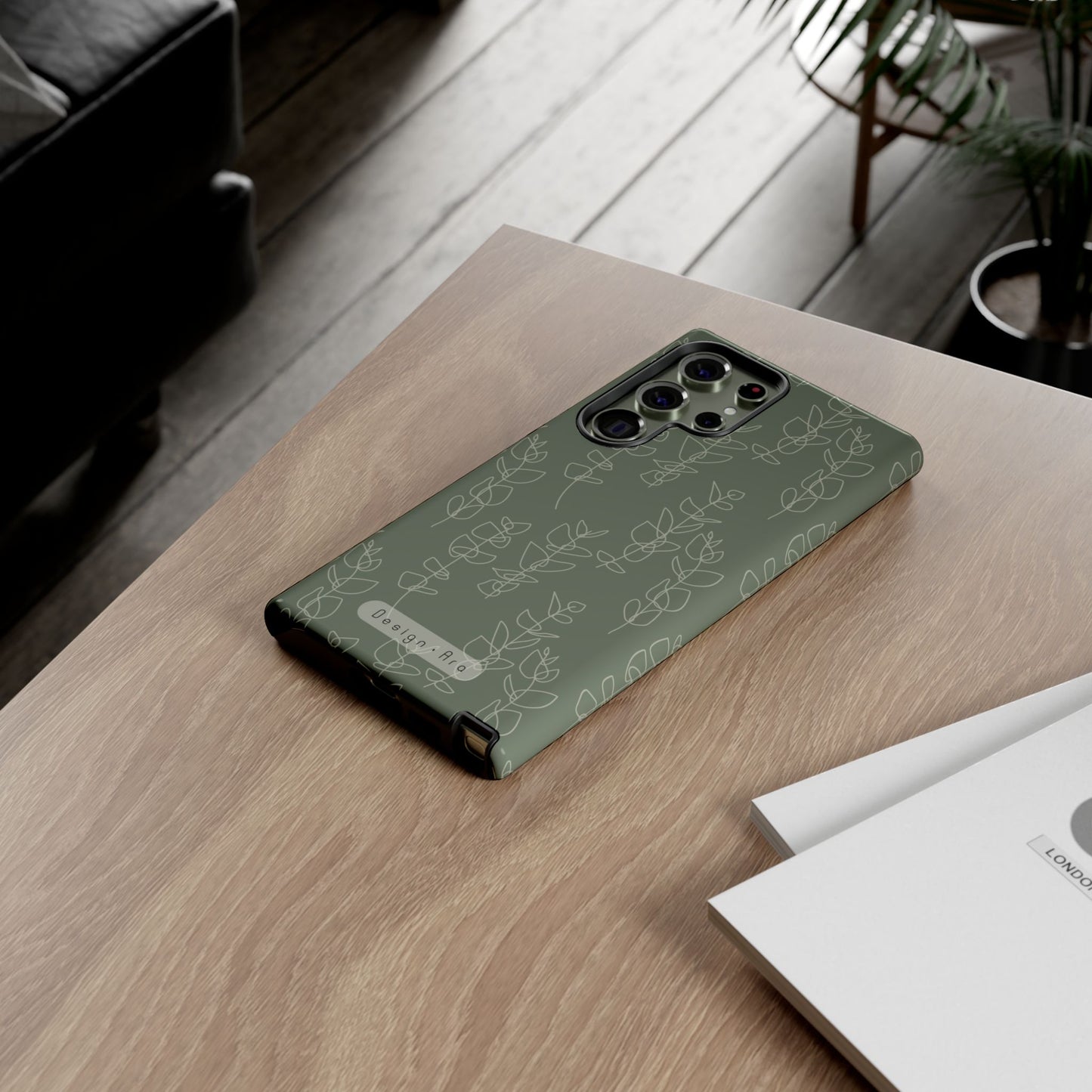 Botanický telefonní kryt – Odolný design inspirovaný přírodou