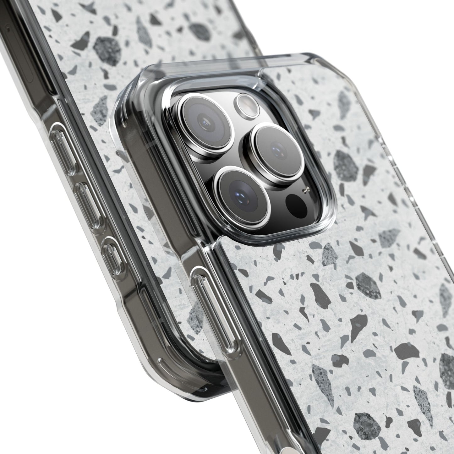 Moderní terrazzo kryt na telefon – odolný ochranný obal