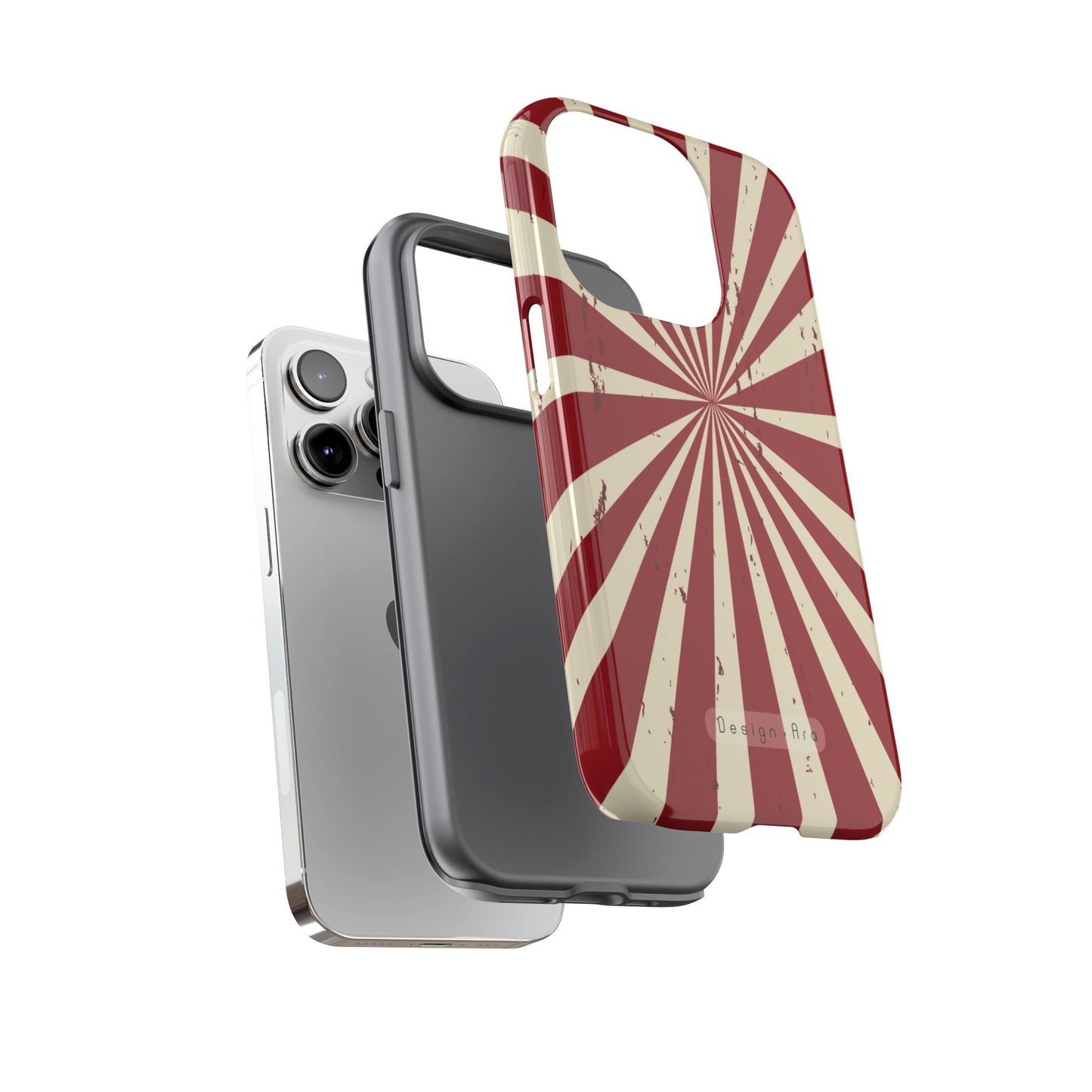 Vintage Sunburst obal na telefon