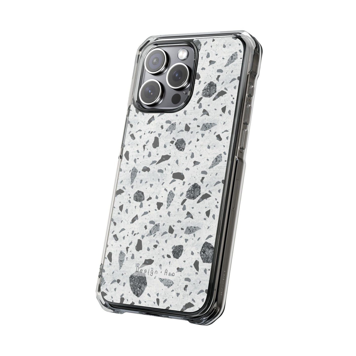 Moderní terrazzo kryt na telefon – odolný ochranný obal