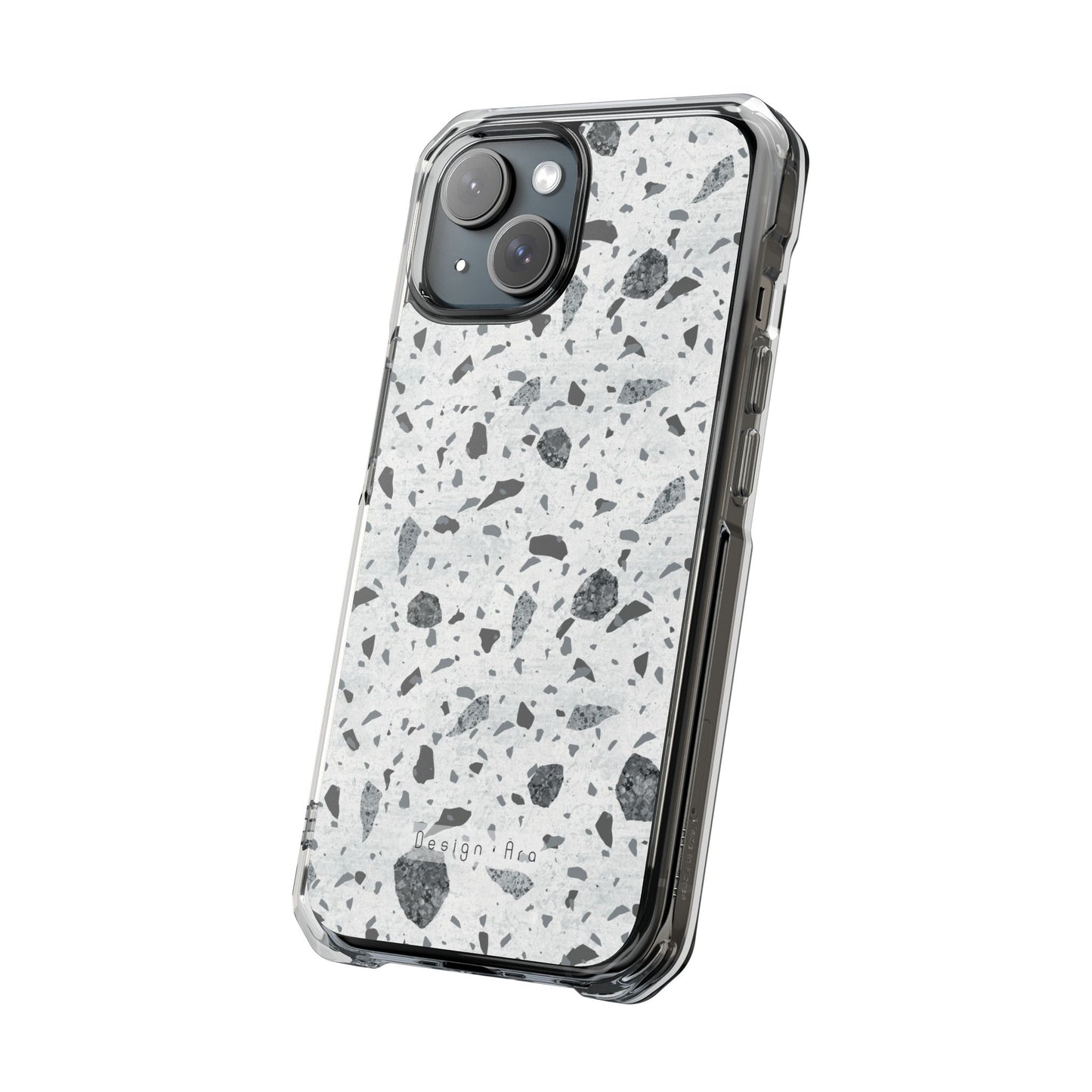 Moderní terrazzo kryt na telefon – odolný ochranný obal
