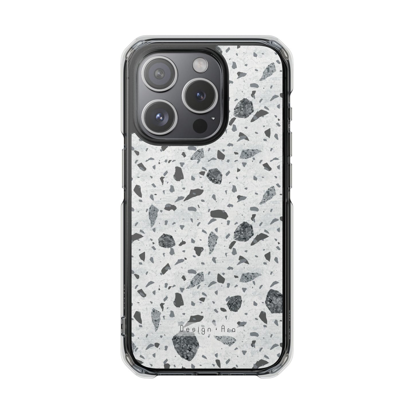 Moderní terrazzo kryt na telefon – odolný ochranný obal