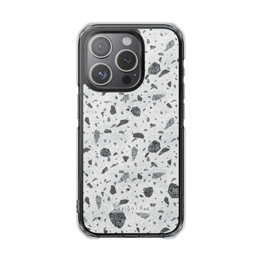 Moderní terrazzo kryt na telefon – odolný ochranný obal