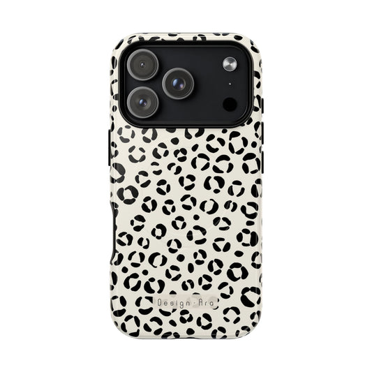 Magnetický MagSafe kryt na mobil s leopardím vzorem | Stylová ochrana, trendy zvířecí design