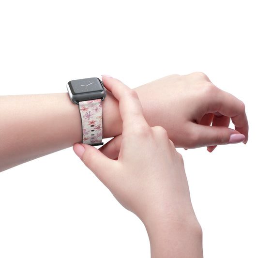 Květinový řemínek na Apple Watch – módní doplněk pro trendsettery