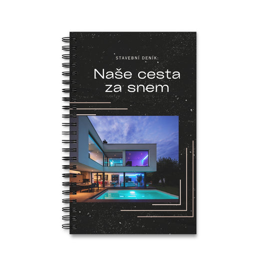 „Naše cesta za snem“ | Zápisník pro plánování vysněného domova