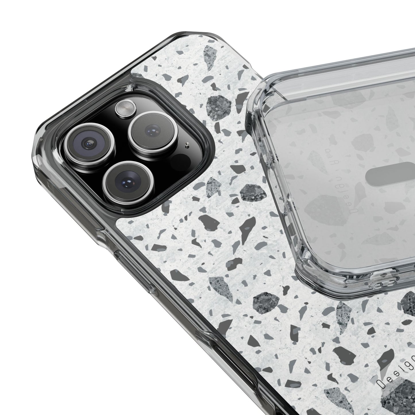 Moderní terrazzo kryt na telefon – odolný ochranný obal