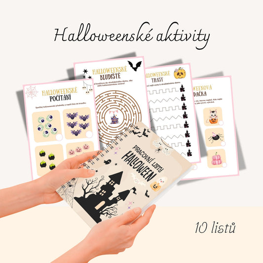 Halloweenské listy (10+ obálka, PDF ke stažení)