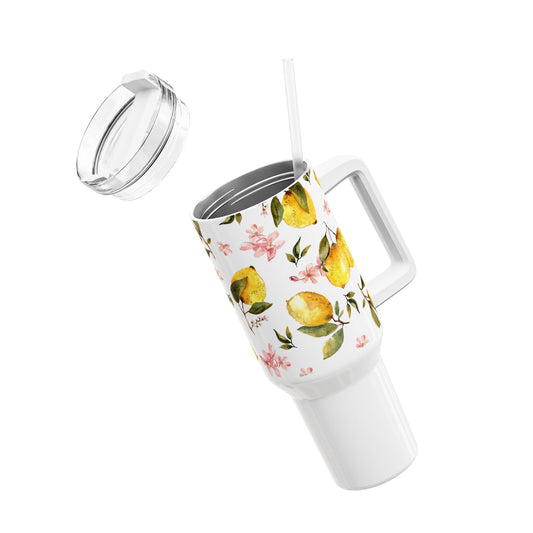 Lemon Blossom termoska – 1,2 l zateplená lahev na letní osvěžení a pikniky