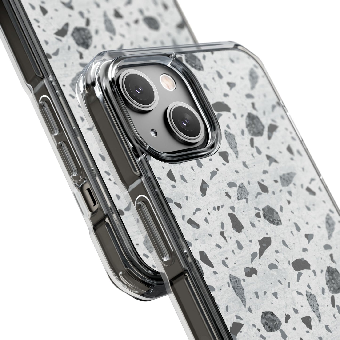 Moderní terrazzo kryt na telefon – odolný ochranný obal