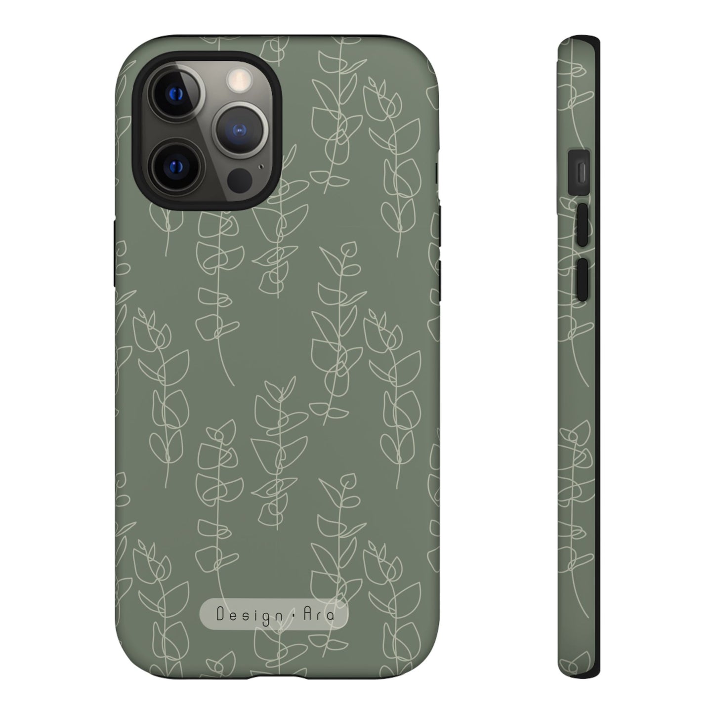 Botanický telefonní kryt – Odolný design inspirovaný přírodou