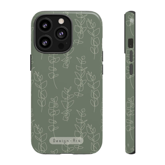 Botanický telefonní kryt – Odolný design inspirovaný přírodou