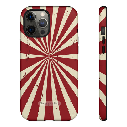 Vintage Sunburst obal na telefon