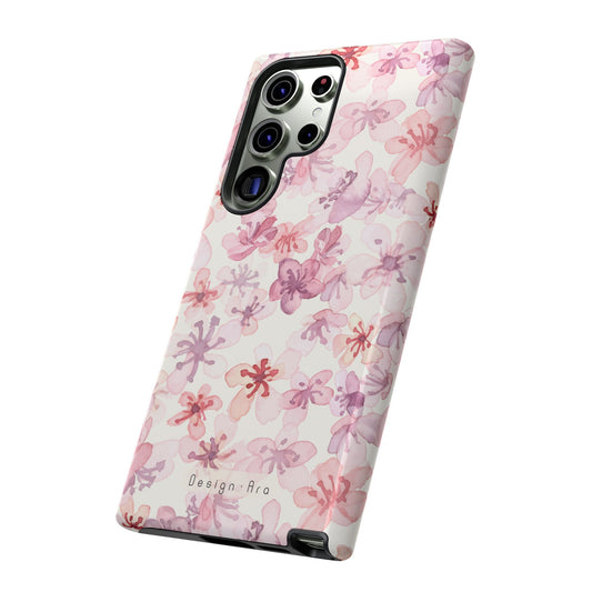 Květinový obal na telefon – Odolný kryt s elegantním motivem