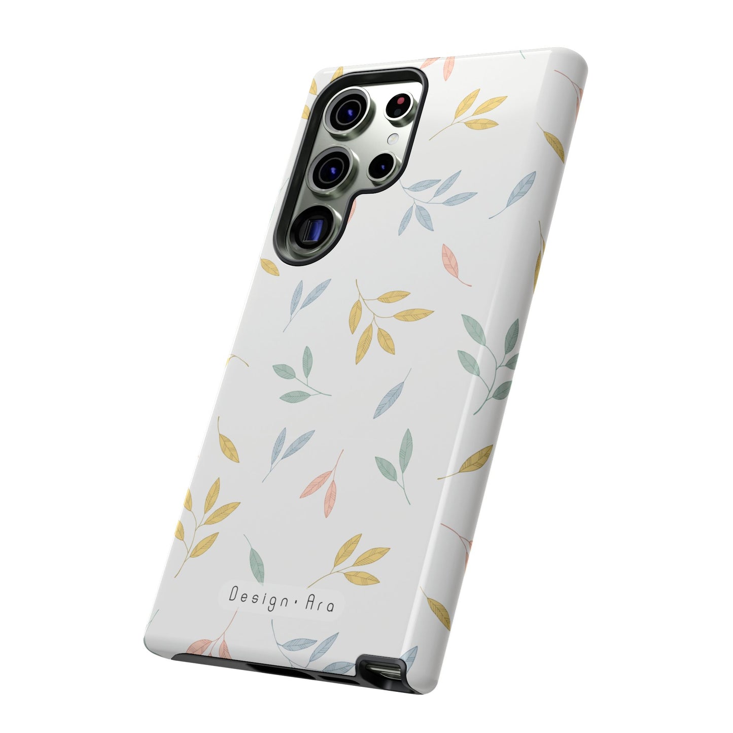 Kryt na telefon – elegantní listový design