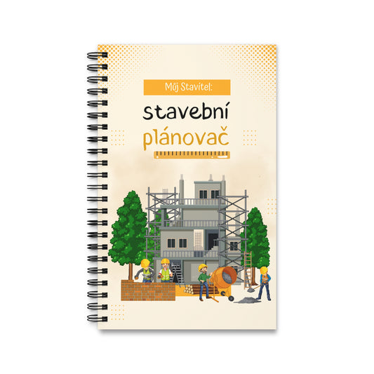 Stavitelův plánovač | Praktický zápisník pro organizaci stavebního projektu