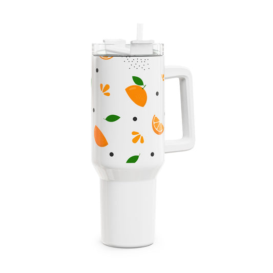Citrusový Splash tumbler – 1,2l termo nádoba pro letní osvěžení