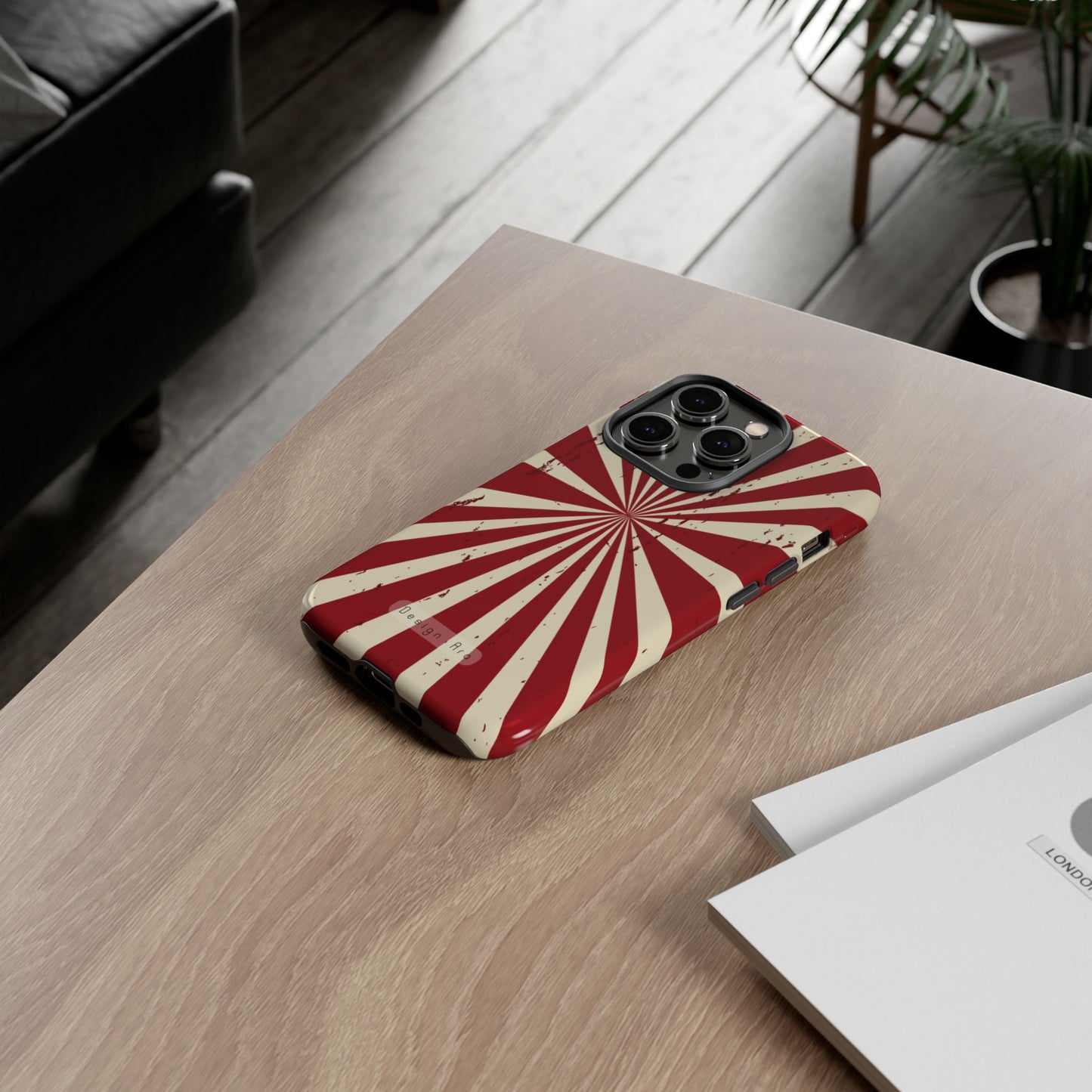 Vintage Sunburst obal na telefon