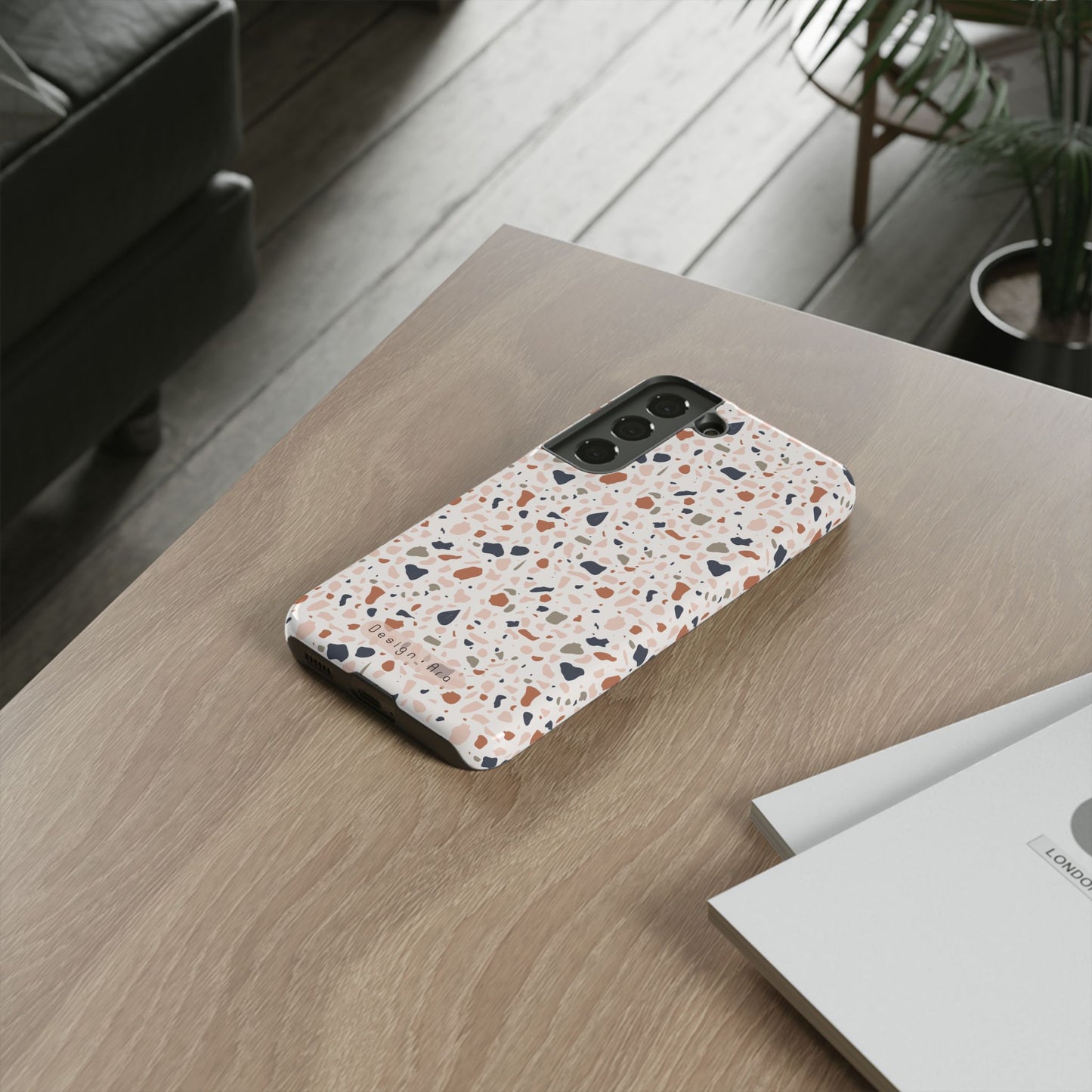 Stylový odolný kryt na telefon – teracový design, trvanlivá ochrana pro každou příležitost