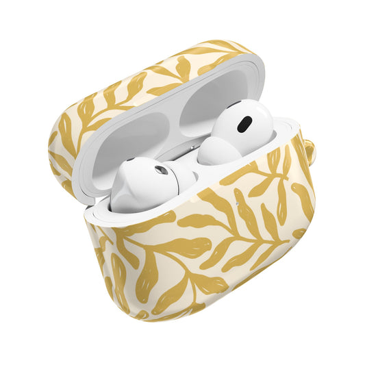 Elegantní květinový kryt na AirPods – stylová ochrana pro sluchátka