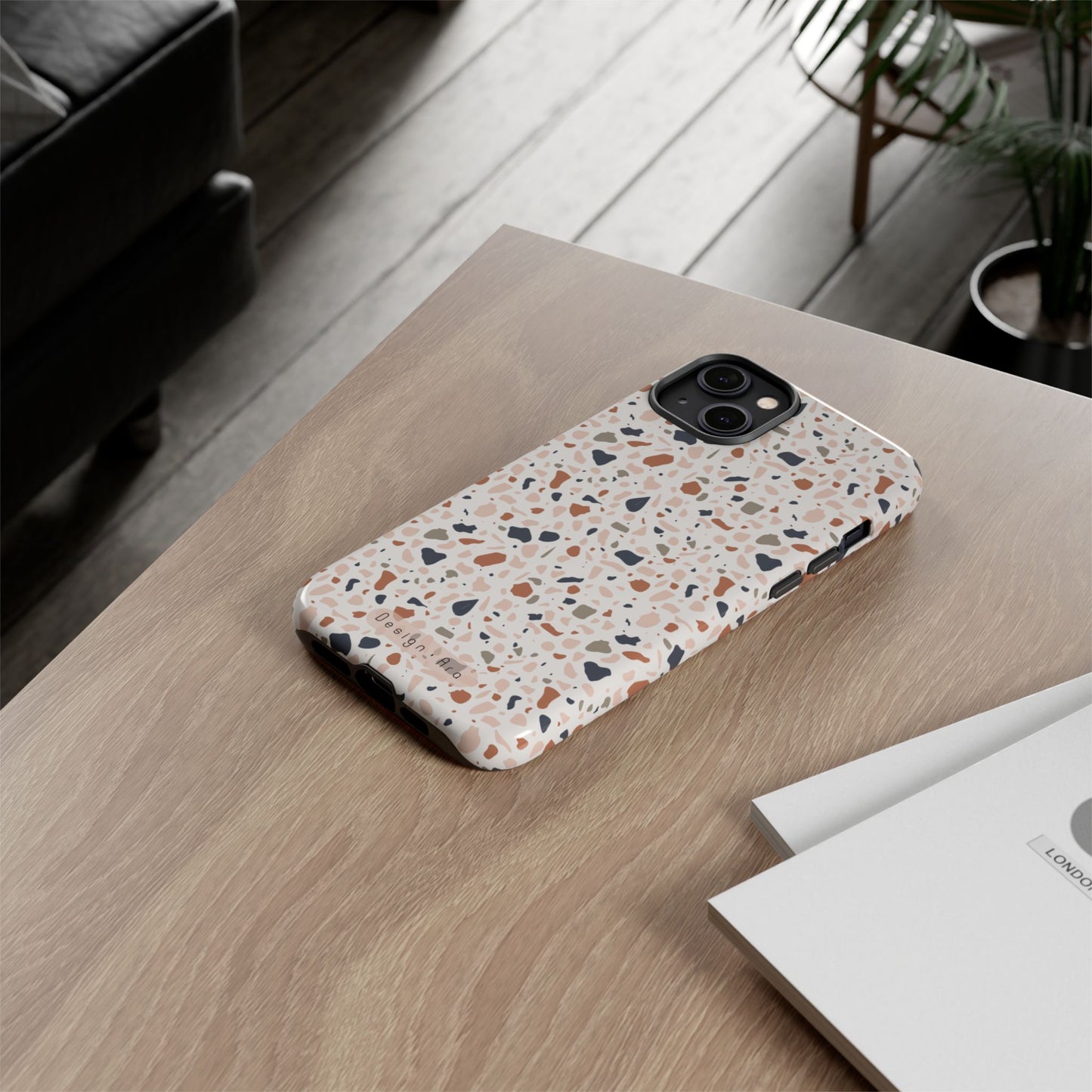 Stylový odolný kryt na telefon – teracový design, trvanlivá ochrana pro každou příležitost
