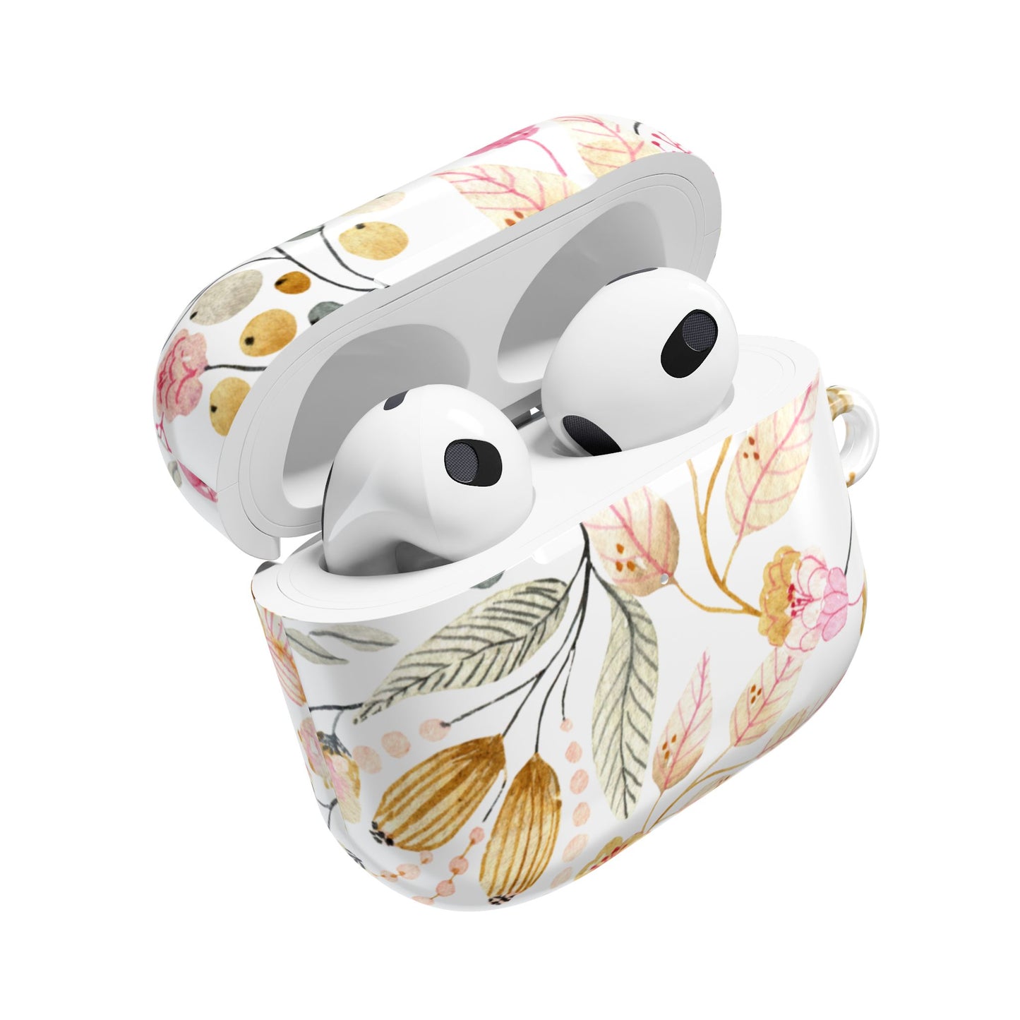 Květinový kryt na AirPods – stylová ochrana pro milovníky hudby
