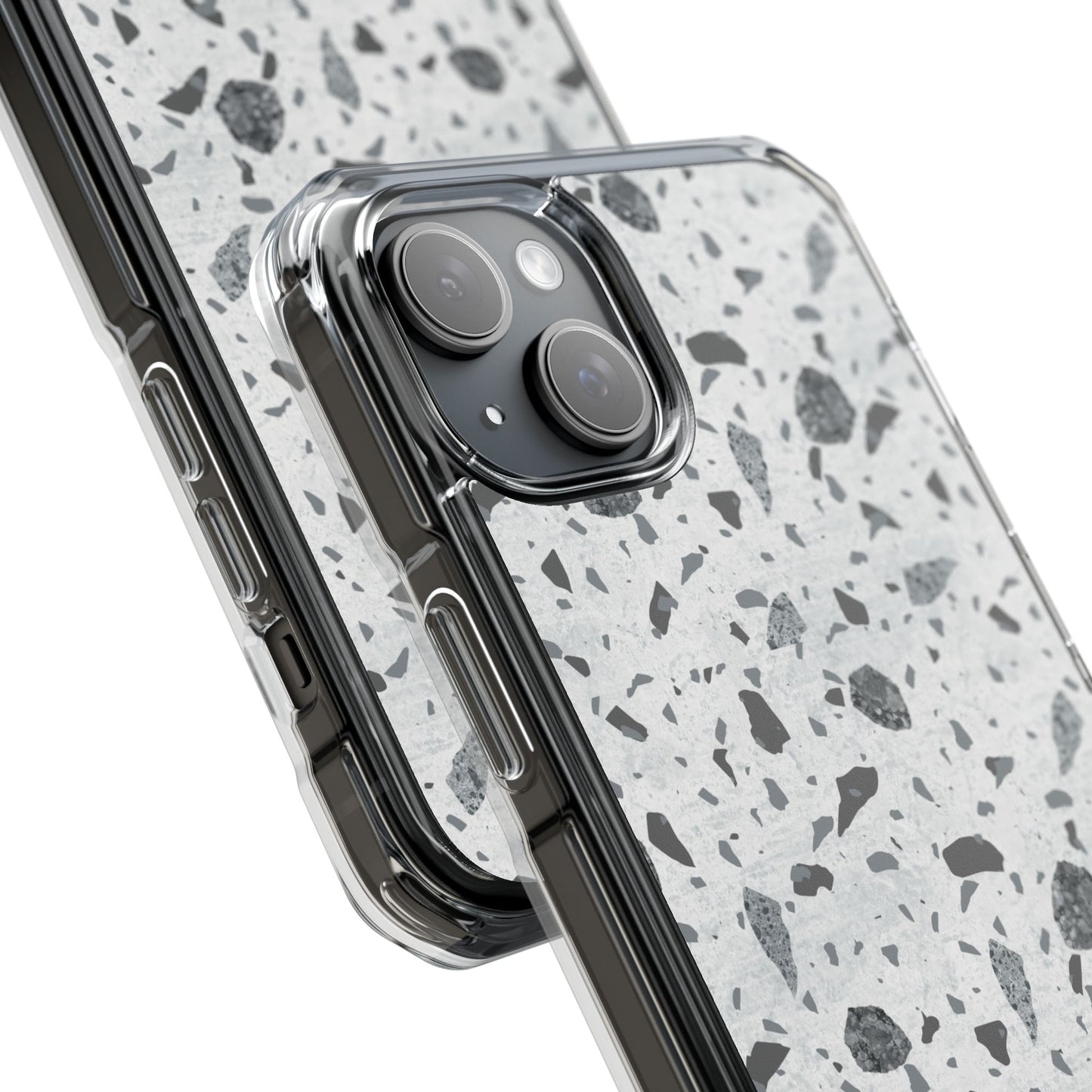 Moderní terrazzo kryt na telefon – odolný ochranný obal