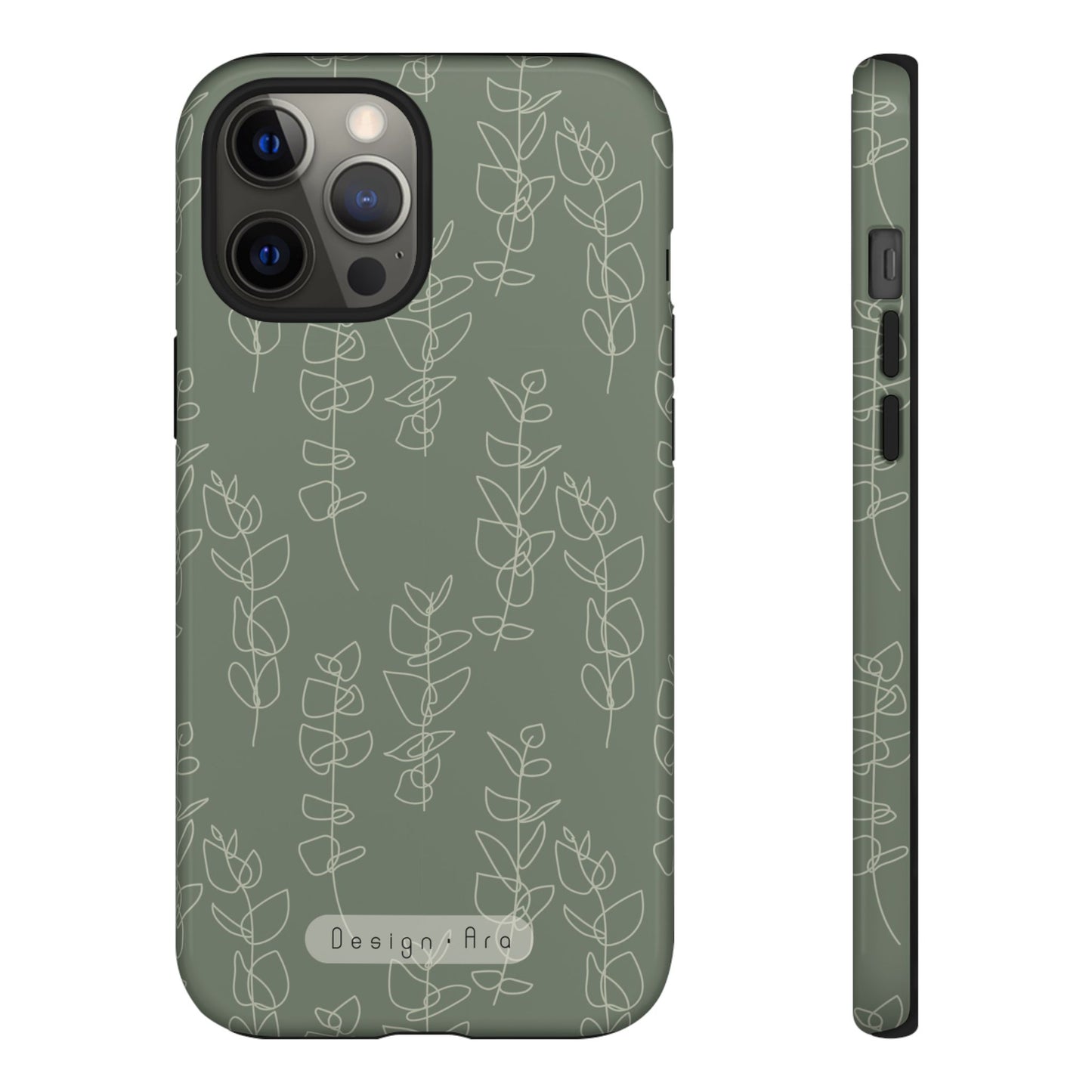 Botanický telefonní kryt – Odolný design inspirovaný přírodou