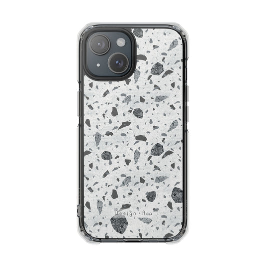Moderní terrazzo kryt na telefon – odolný ochranný obal